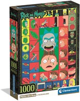 Clementoni Puzzle Rick & Morty 1000 Teile Erwachsene-2
