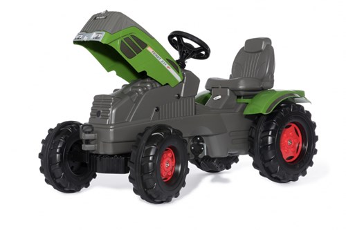 Rolly Toys tracteur à pédales Fendt Vario 211 vert - tracteur enfant solide-2