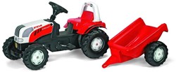 Rolly Toys tracteur à pédales Steyr 6165 CVT pour enfants - véhicule jouet
