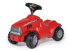 Rolly Toys Trettraktor Laufwagen Case IH rot mit Hupe und Stauraum