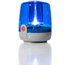 Rolly Toys gyrophare bleu pour véhicules pour enfants - fonctionne à piles