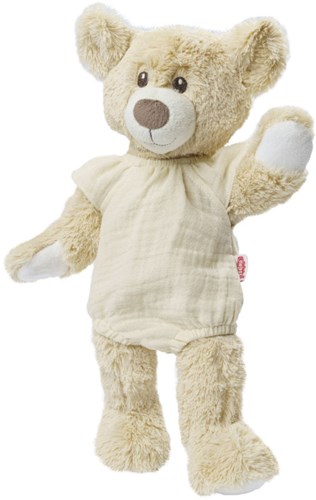 Heless Puppenbody Bio-Baumwolle ecru mit Rüschen 35-45 cm-3