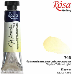 Rosa Gallery Rosa Gallery Aquarellfarbe, Tube 10 ml, Neapelgelb hell