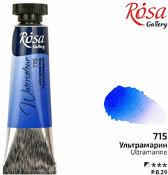 Rosa Gallery Aquarellfarbe Tube 10 ml Ultramarin professionell
