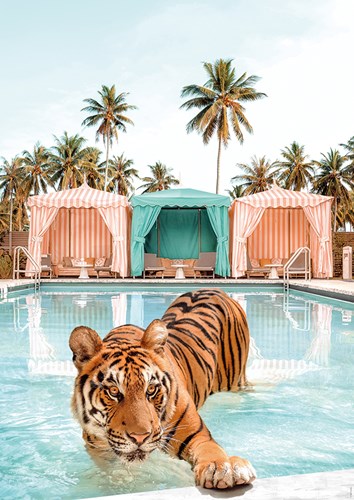 Nathan Puzzle Tiere Royal Bathing Paul Fuentes 1500 Teile FSC