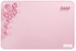 Matta kids - Verfmat met bakjes - Roze verf placemat