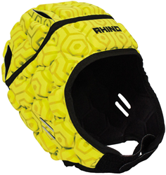Rhino Rugby Kopfschutz Pro Gelb Medium für Erwachsene