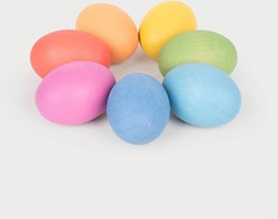 TickiT RAINBOW WOODEN EGGS
