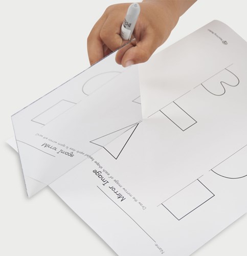 TickiT miroirs en plastique jouet éducatif - lot de 10 pièces-3