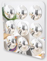 TickiT Acrylique Surface Miroir 490 Mm