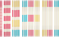 Retr-Oh Großes Mikado-Spiel / Großes XXL-Spiel für draußen - 38 Stöcke - 50cm lang-2