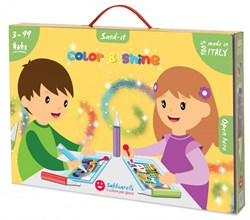 Sabbiarelli peinture sur sable Maxi set kit créatif enfants tableaux sable