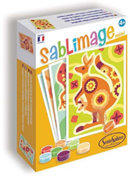 Sentosphère kit peinture sur sable Mini Animaux Australiens jouet créatif