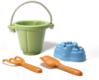 Green Toys Sandspielset - nachhaltiges Sandspielzeug grün
