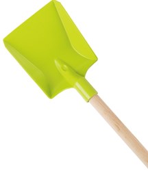 Androni Giocattoli pelle enfant verte - pelle en plastique avec manche en bois 76 cm