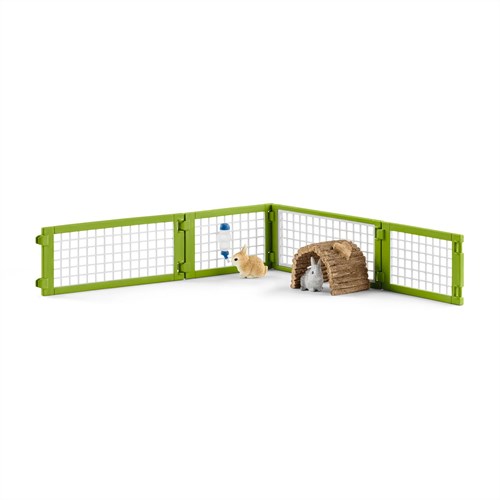 Schleich Farm World - Clapier à lapins Figurine pour enfants 42420-3