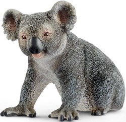 Schleich Safari - Koala Spielfigur 14815 grau Kunststoff