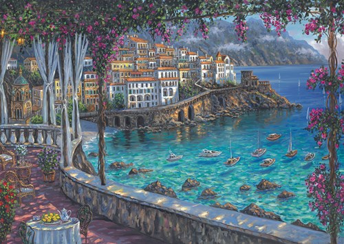 Schmidt Puzzle Côte amalfitaine 1000 Teile Landschaft Erwachsene