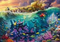 Schmidt Puzzle Disney Arielle Ursula 1000 Teile Jigsaw Puzzle