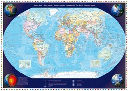 Schmidt Weltkarte Puzzle - 2000 Teile - Puzzle Erwachsene