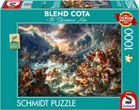 Schmidt Puzzle Der Weg durch das Meer Blend Cota 1000 Teile Erwachsene-2