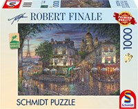 Schmidt Puzzle Montmartre Landschaft 1000 Teile Karton Erwachsene-2