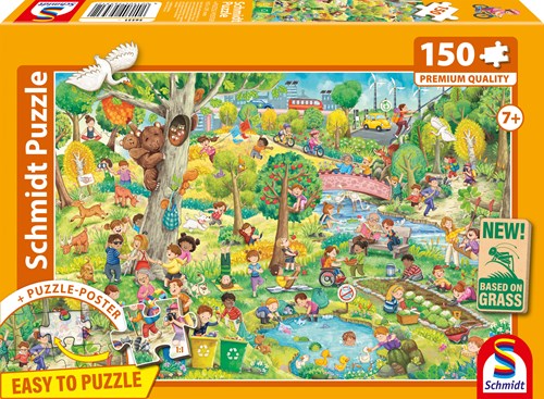 Schmidt Puzzle Natur Kinderpuzzle 150 Teile umweltfreundlich-2
