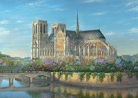 Schmidt Puzzle Notre Dame 1000 Teile Premium Qualität Landschaft