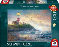 Schmidt Puzzle Leuchtturm der Hoffnung Thomas Kinkade Studios 1000 Teile-2