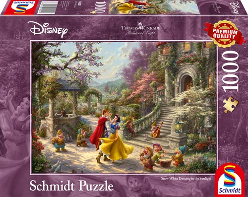 Schmidt puzzle Disney Blanche-Neige danse avec le prince 1000 pièces-2