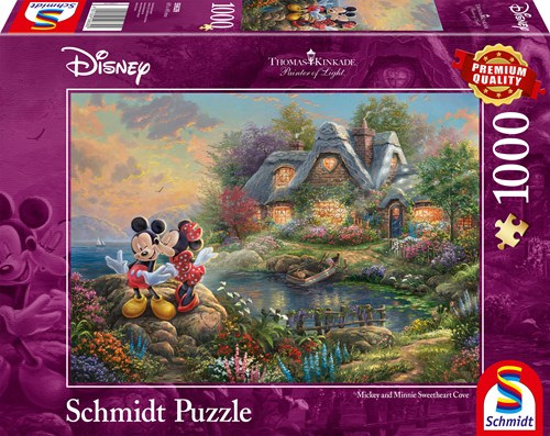 Schmidt puzzle Disney Mickey & Minnie 1000 pièces qualité premium-2
