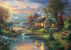 Schmidt puzzle Nature's Paradise 1000 pièces Thomas Kinkade