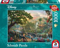Schmidt Puzzle Disney Dschungelbuch 1000 Teile Thomas Kinkade-2