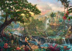 Schmidt Puzzle Disney Dschungelbuch 1000 Teile Thomas Kinkade