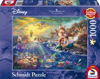 Schmidt Disney Puzzle Kleine Meerjungfrau Arielle 1000 Teile Karton-2