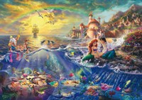 Schmidt Disney Puzzle Kleine Meerjungfrau Arielle 1000 Teile Karton