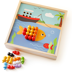 Bigjigs Seaside Peg Board