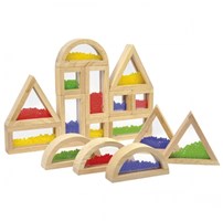 Blocs sensoriels – construire, toucher et explorer