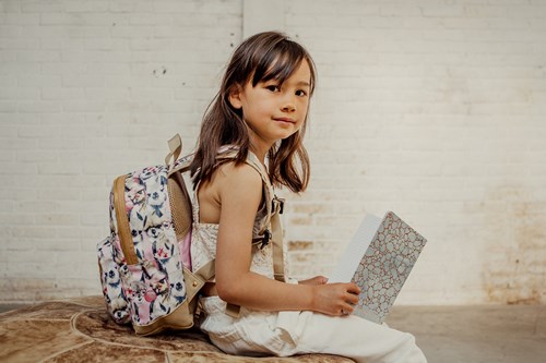 Pick & Pack Rucksack Alpaka S rosa Kinderrucksack nachhaltig 7L-3