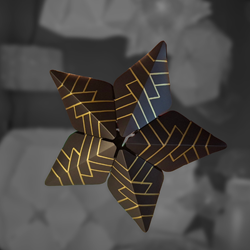 Sheedz Sheedz Lampvorm Kerstster Zwart