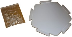 Sheedz Sheedz Vijfhoek Transparant 12 stuks