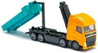 Siku Volvo Kran-LKW Spielzeugauto mit drehbarem Kran und abrollbarer Mulde-3