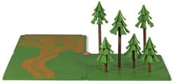 Siku Siku World - Landweg en bos