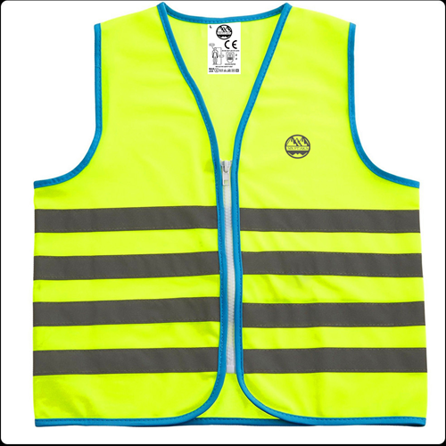 Six Peaks reflektierende Sicherheitsweste Junior Unisex - Large - Sicherheit