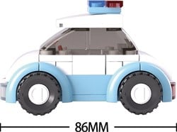 Sluban Sluban Polizeiauto mit Beamten M38-B0600B