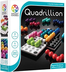 Smart Games Puzzle-Spiel Quadrillion - 80+ Herausforderungen - Knobelspaß