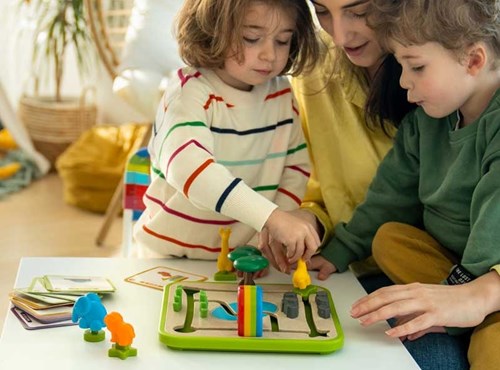 Smart Games Lernspiel Safari Park Jr. - 60 Herausforderungen für Kleinkinder-3