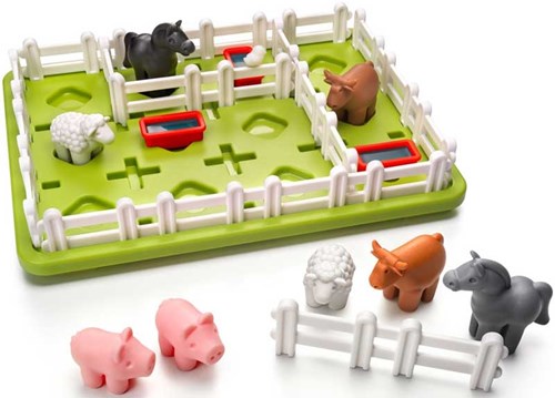 Smart Games Puzzle Smart Farmer - Lernspiel Bauernhof Logikspiel für Kinder-2