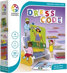 Smart Games Puzzle Dress Code - Lernspielzeug mit 80 Aufgaben