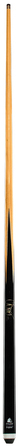 PowerGlide queue de billard Original 1 pièce 107 cm bois noir brun